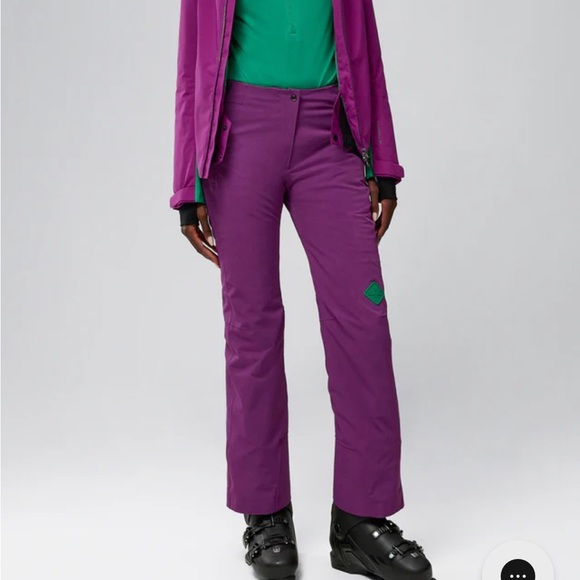 NWT Gorgeous Purple J Lindeberg Watson Ski Pants Size Medium - Picture 1 of 8